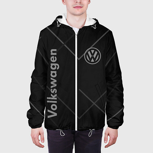 Мужская куртка VOLKSWAGEN / 3D-Белый – фото 3