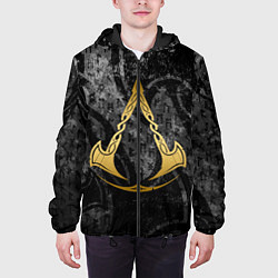 Куртка с капюшоном мужская ASSASSINS CREED VALHALLA, цвет: 3D-черный — фото 2