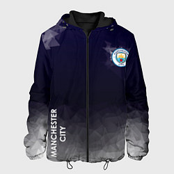 Куртка с капюшоном мужская Manchester City цвета 3D-черный — фото 1