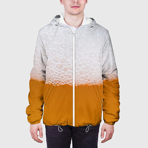 Мужская куртка ТЕМА:ПИВО / 3D-Белый – фото 3