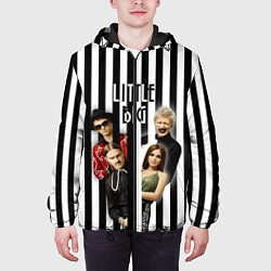 Куртка с капюшоном мужская Литтл Биг, цвет: 3D-черный — фото 2