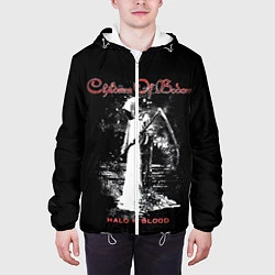 Куртка с капюшоном мужская Children of Bodom 7, цвет: 3D-белый — фото 2