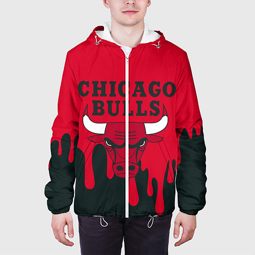 Мужская куртка Chicago Bulls / 3D-Белый – фото 3