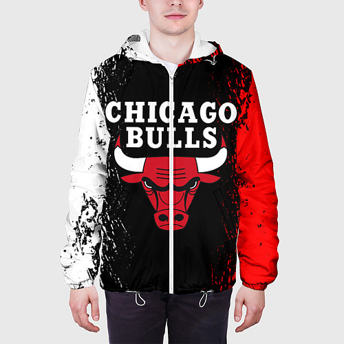 Мужская куртка CHICAGO BULLS / 3D-Белый – фото 3