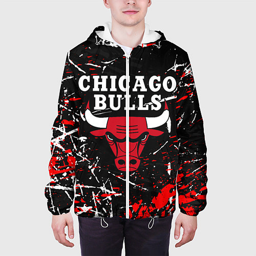 Мужская куртка CHICAGO BULLS / 3D-Белый – фото 3