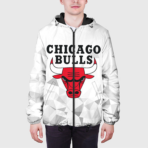 Мужская куртка CHICAGO BULLS / 3D-Черный – фото 3