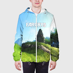 Куртка с капюшоном мужская FARCRY5, цвет: 3D-белый — фото 2