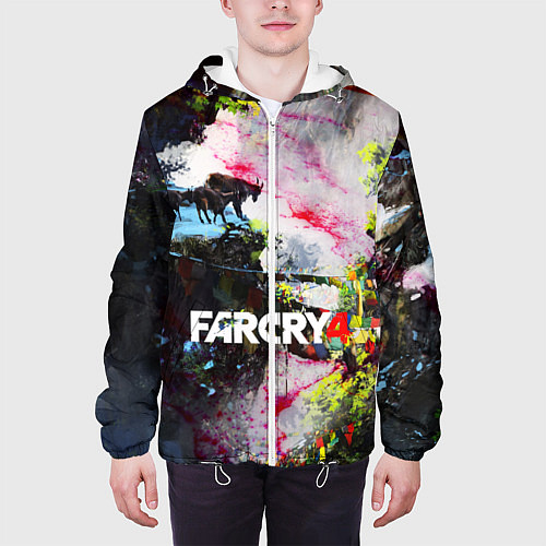 Мужская куртка FARCRY4 / 3D-Белый – фото 3