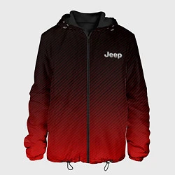 Куртка с капюшоном мужская Jeep спина Z, цвет: 3D-черный