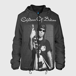 Куртка с капюшоном мужская Children of Bodom 37, цвет: 3D-черный