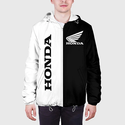 Мужская куртка HONDA / 3D-Белый – фото 3