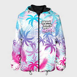 Куртка с капюшоном мужская GTA VICE CITY, цвет: 3D-черный