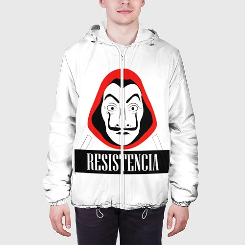 Мужская куртка Resistenicia / 3D-Белый – фото 3