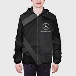 Куртка с капюшоном мужская MERCEDES, цвет: 3D-черный — фото 2