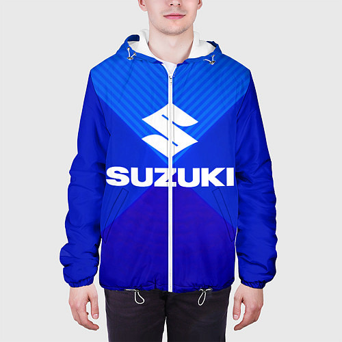 Мужская куртка SUZUKI / 3D-Белый – фото 3