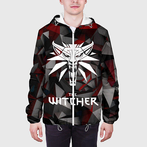 Мужская куртка The Witcher / 3D-Белый – фото 3