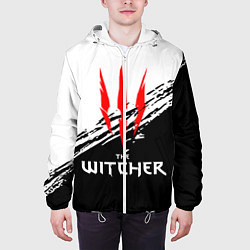 Куртка с капюшоном мужская The Witcher, цвет: 3D-белый — фото 2