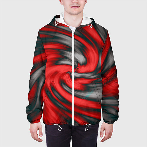 Мужская куртка ЛАБИРИНТ ФАНТАЗИЙ / 3D-Белый – фото 3