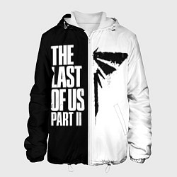 Куртка с капюшоном мужская THE LAST OF US II, цвет: 3D-белый