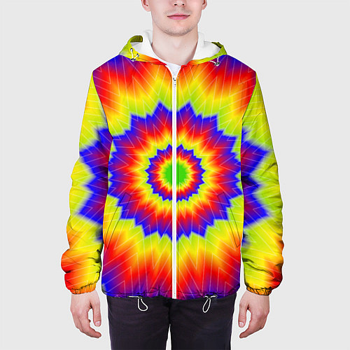 Мужская куртка Tie-Dye / 3D-Белый – фото 3