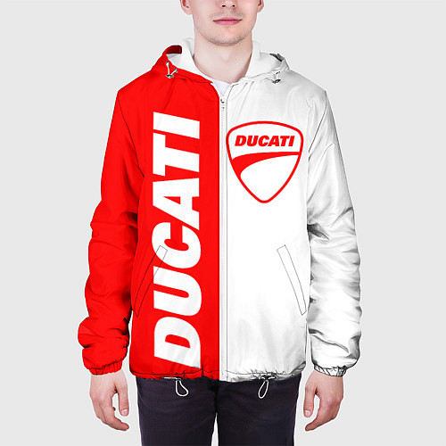 Мужская куртка DUCATI 4 / 3D-Белый – фото 3