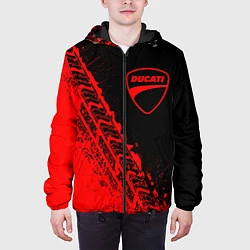 Куртка с капюшоном мужская DUCATI 3, цвет: 3D-черный — фото 2
