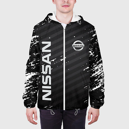 Мужская куртка NISSAN / 3D-Белый – фото 3