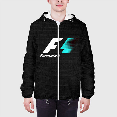 Мужская куртка Formula 1 / 3D-Белый – фото 3