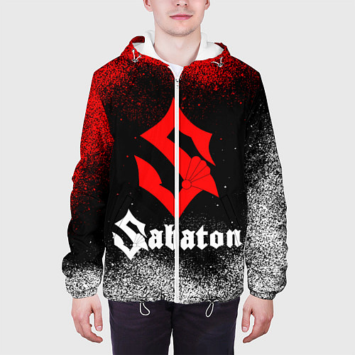 Мужская куртка Sabaton / 3D-Белый – фото 3