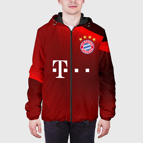 Мужская куртка BAYERN MUNCHEN / 3D-Черный – фото 3