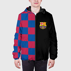 Куртка с капюшоном мужская BARSELONA, цвет: 3D-черный — фото 2
