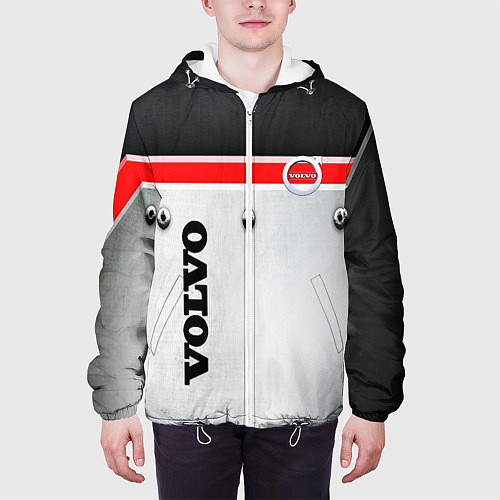 Мужская куртка VOLVO / 3D-Белый – фото 3
