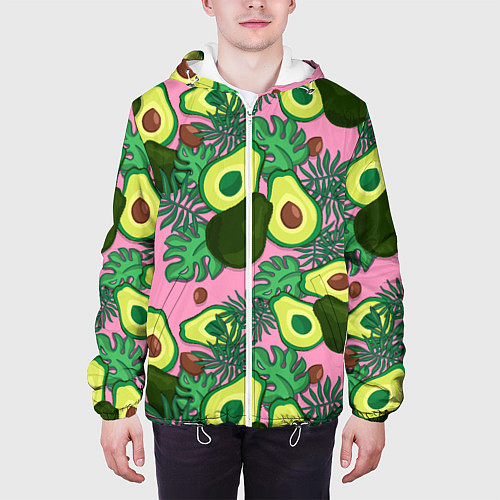Мужская куртка Avocado / 3D-Белый – фото 3