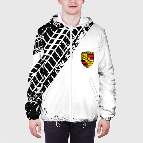 Мужская куртка PORSCHE / 3D-Белый – фото 3