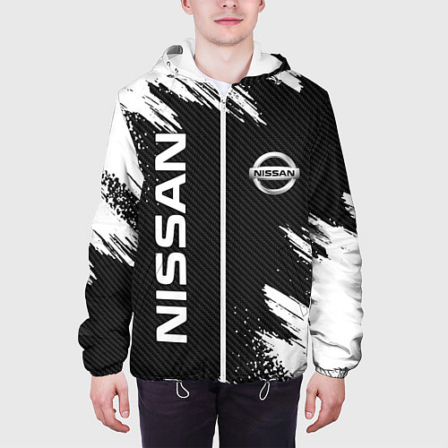 Мужская куртка NISSAN / 3D-Белый – фото 3