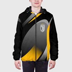 Куртка с капюшоном мужская Juventus Uniform, цвет: 3D-черный — фото 2