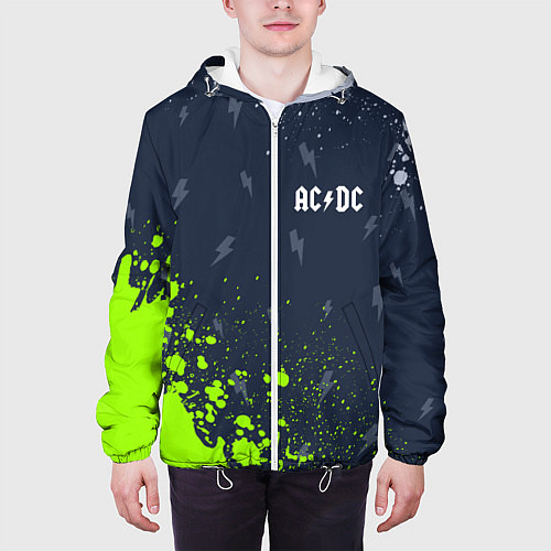 Мужская куртка AC DС / 3D-Белый – фото 3