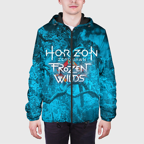 Мужская куртка Horizon Zero Dawn / 3D-Черный – фото 3