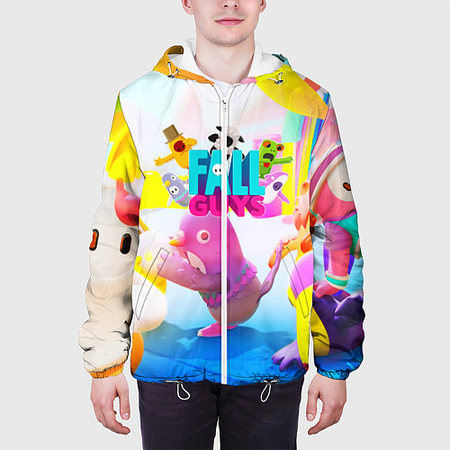 Мужская куртка FALL GAYS ФОЛЛ ГАЙС / 3D-Белый – фото 3