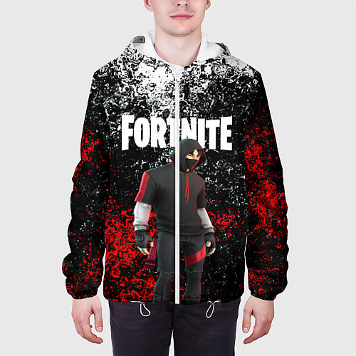 Мужская куртка IKONIK FORTNITE / 3D-Белый – фото 3
