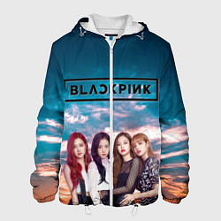 Куртка с капюшоном мужская BlackPink, цвет: 3D-белый