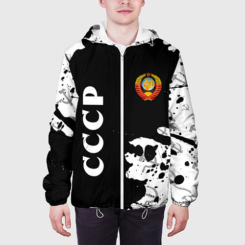 Мужская куртка СССР USSR / 3D-Белый – фото 3