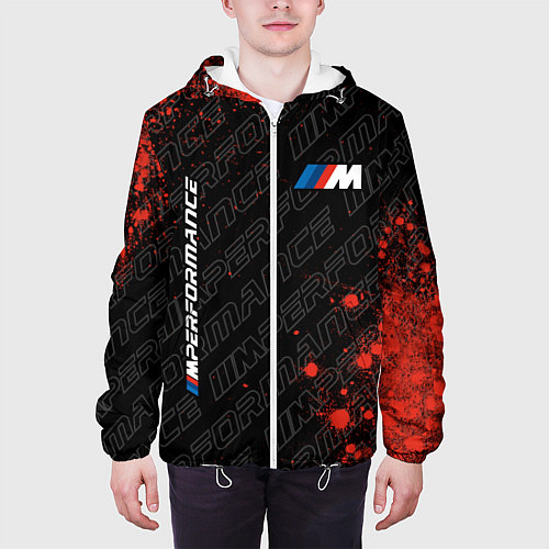 Мужская куртка BMW БМВ / 3D-Белый – фото 3