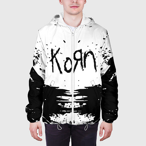 Мужская куртка Korn / 3D-Белый – фото 3