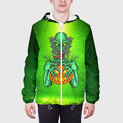 Куртка с капюшоном мужская Zombie, цвет: 3D-белый — фото 2