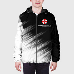 Куртка с капюшоном мужская Амбрелла, цвет: 3D-черный — фото 2