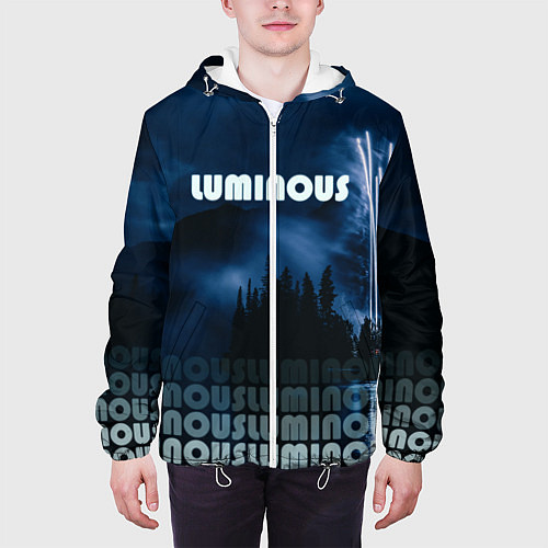 Мужская куртка LUMINOUS / 3D-Белый – фото 3