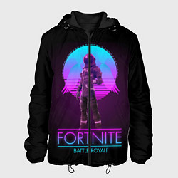 Куртка с капюшоном мужская Fortnite, цвет: 3D-черный