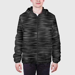 Куртка с капюшоном мужская Цвет асфальт, цвет: 3D-черный — фото 2