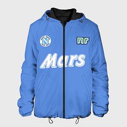 Куртка с капюшоном мужская Диего Марадона Наполи, цвет: 3D-черный